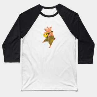 Clarence the Pig Baseball T-Shirt